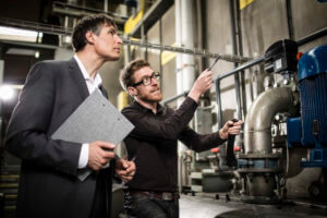 Energiespezialisten vor Ort